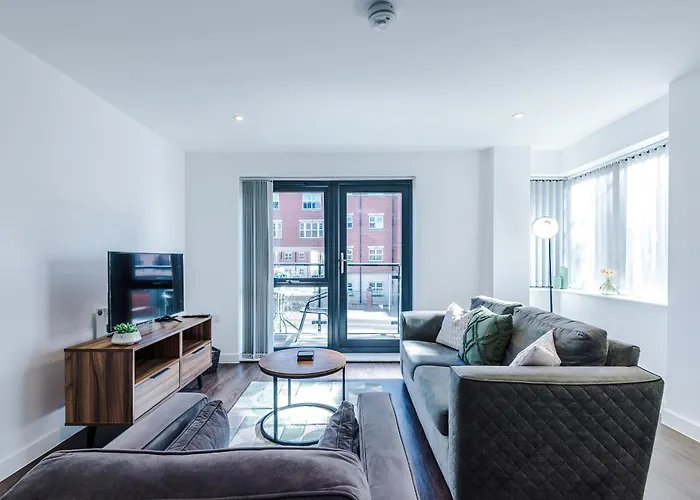 公寓 2 Bed Flat Centre With Free Parking