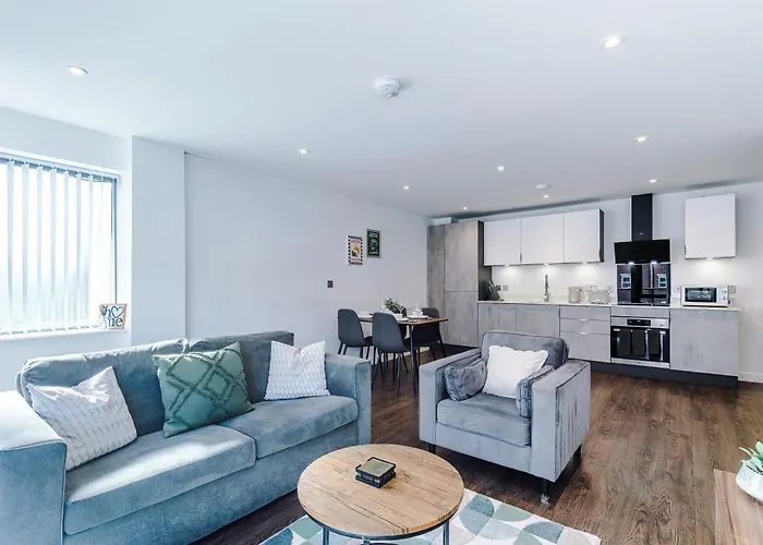 公寓 2 Bed Flat Centre With Free Parking